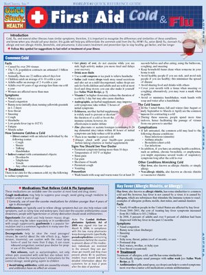 cover image of First Aid: Cold & Flu